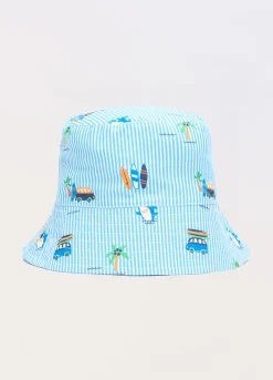 Blukids Cappello pescatore in puro cotone neonato- Accessori