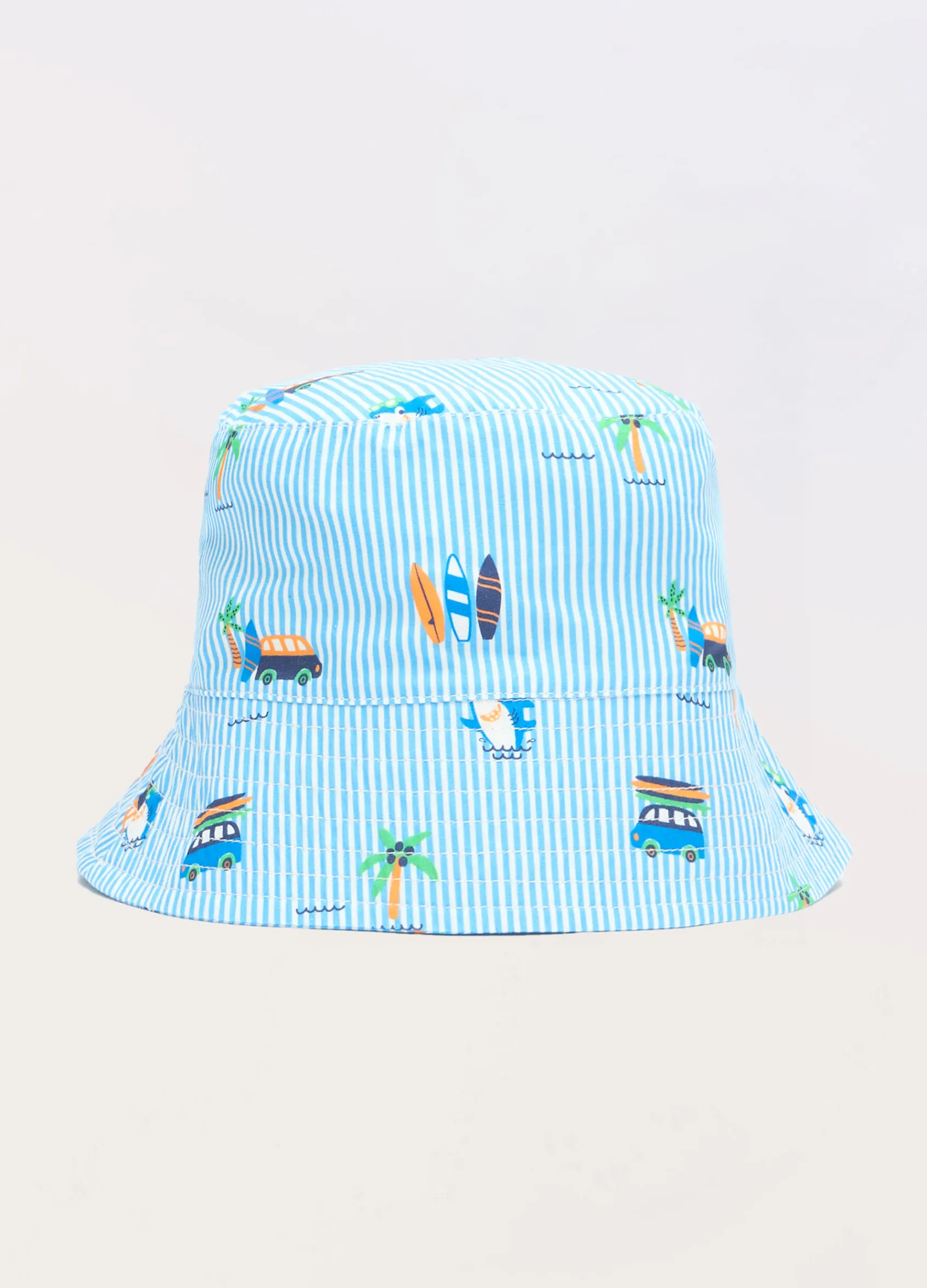 Blukids Cappello pescatore in puro cotone neonato- Accessori