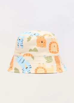 Blukids Cappello pescatore in puro cotone neonato- Accessori