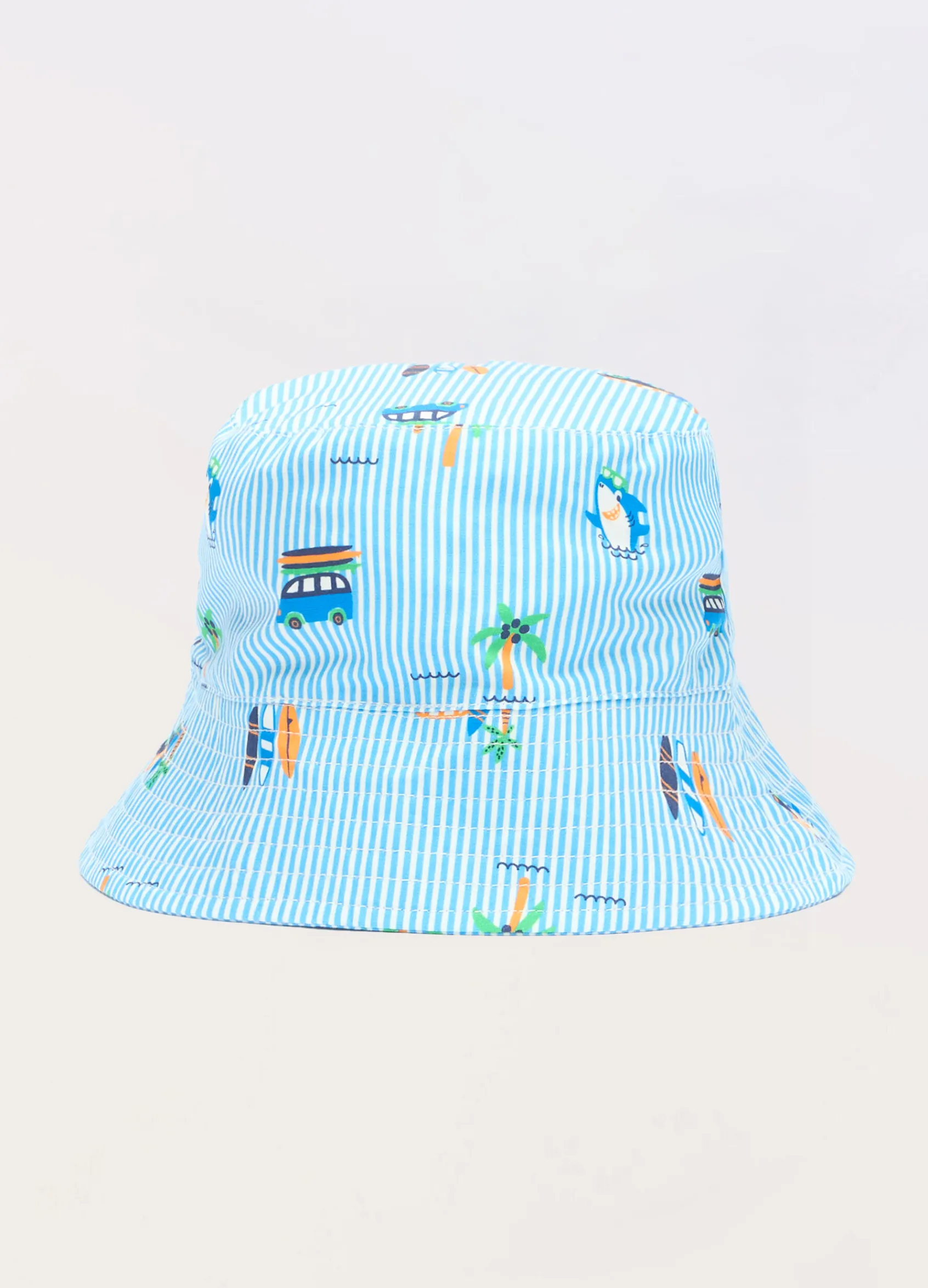 Blukids Cappello pescatore in puro cotone neonato- Accessori