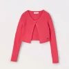 Blukids Cardigan in costina misto viscosa bambina- Maglioni