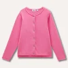 Blukids Cardigan in puro cotone bambina- Maglioni