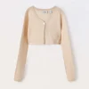 Blukids Cardigan misto viscosa e filo lurex bambina- Maglioni