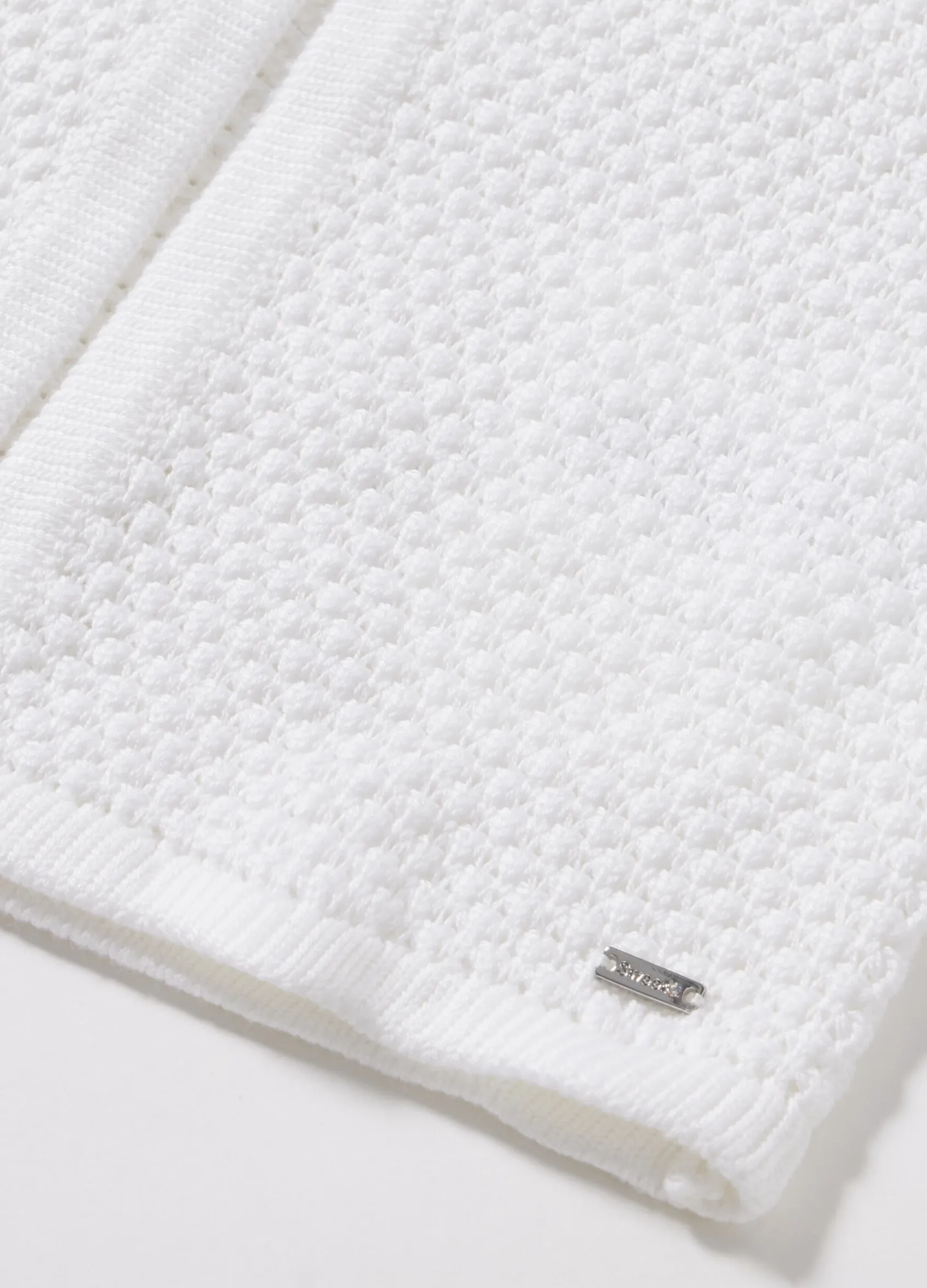 Blukids Cardigan tricot in cotone bambina- Maglioni
