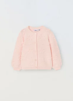 Blukids Cardigan tricot in puro cotone neonata- Maglioncini