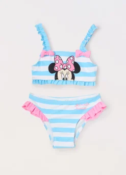 Blukids Costume bikini a righe neonata- Costumi