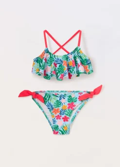 Blukids Costume bikini con stampa bambina- Mare