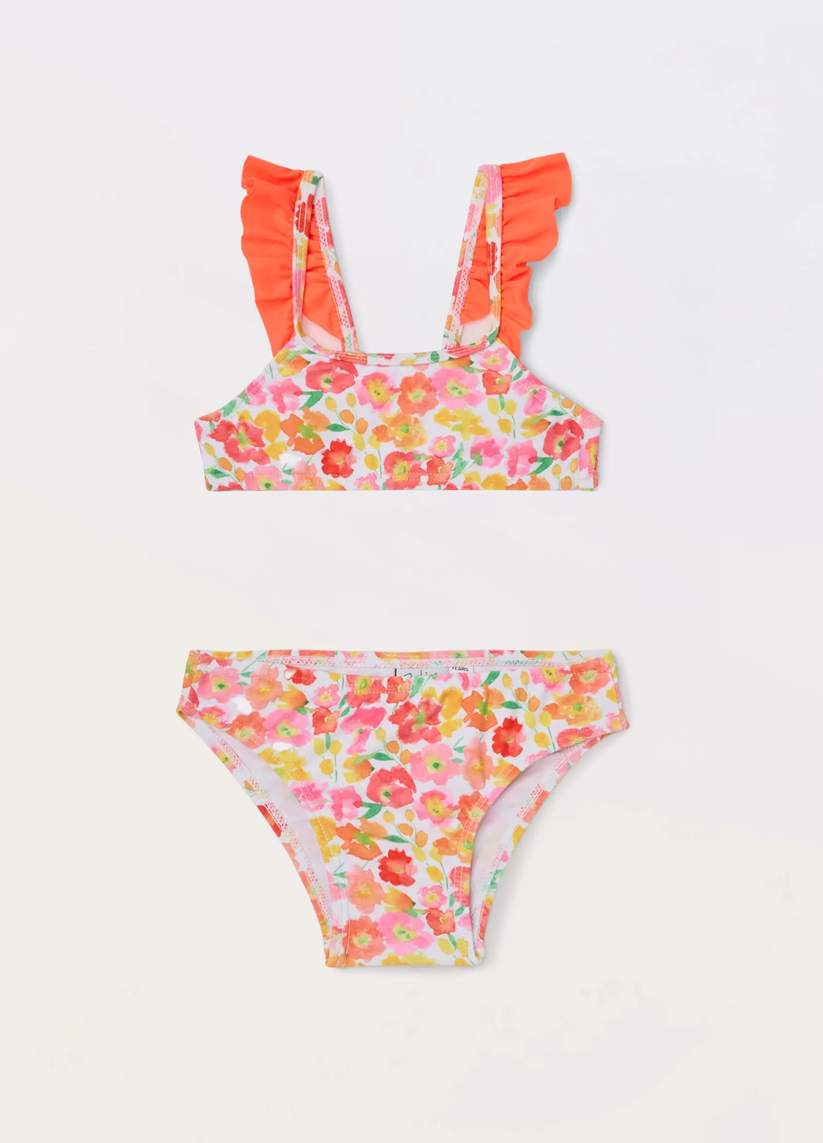 Blukids Costume bikini floreale neonata- Costumi