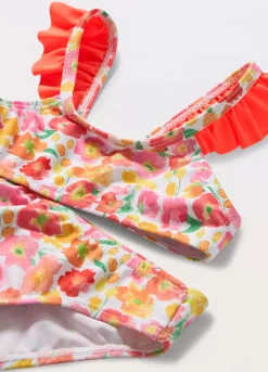 Blukids Costume bikini floreale neonata- Costumi