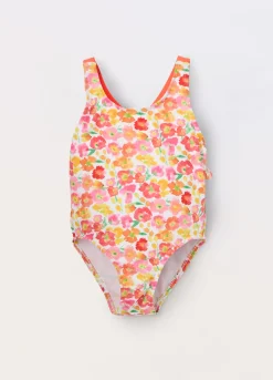 Blukids Costume intero a fiori neonata- Costumi