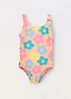 Blukids Costume intero a fiori neonata- Costumi