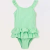 Blukids Costume intero a righe neonata- Costumi