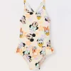 Blukids Costume intero con stampa bambina- Mare