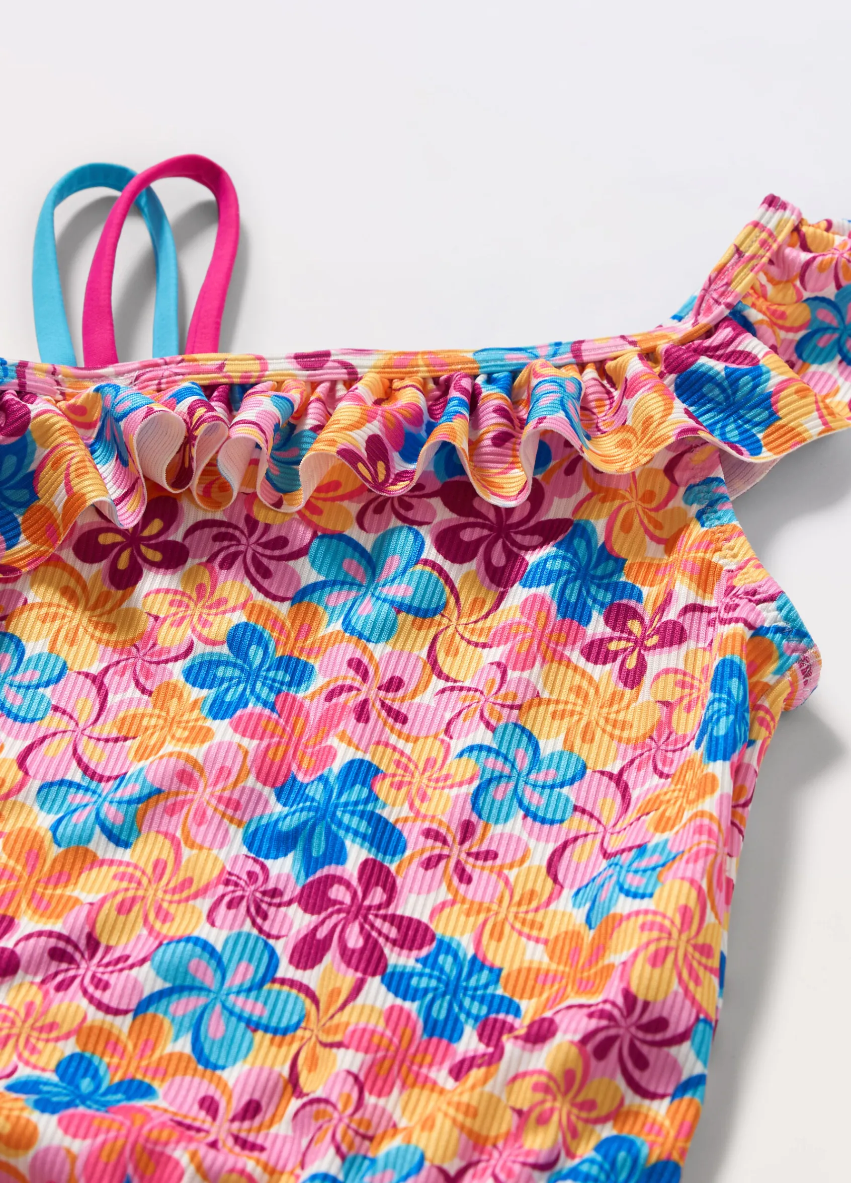 Blukids Costume intero con stampa bambina- Mare