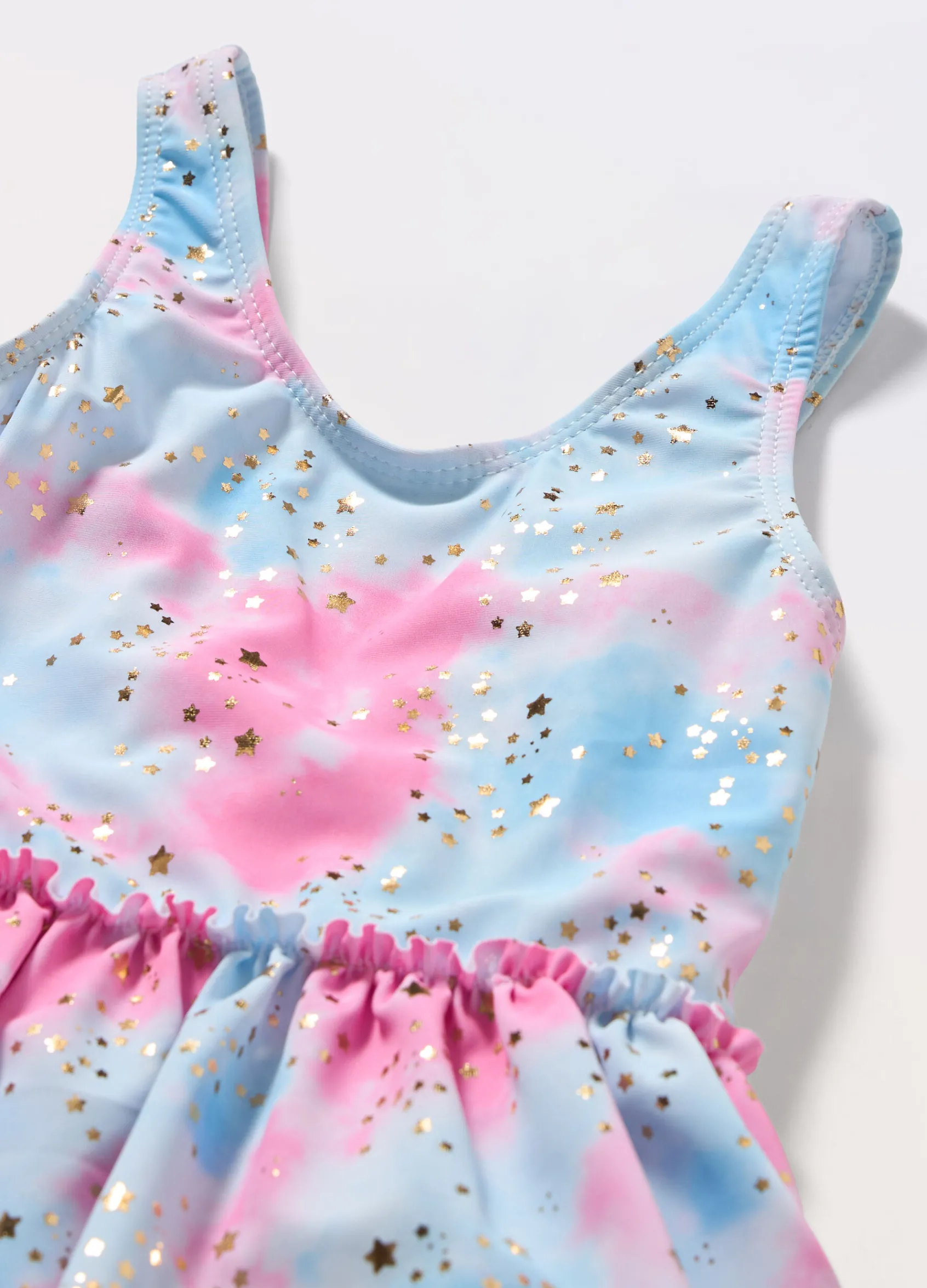 Blukids Costume intero con stampa bambina- Mare