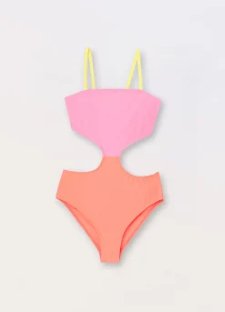 Blukids Costume intero ragazza- Mare