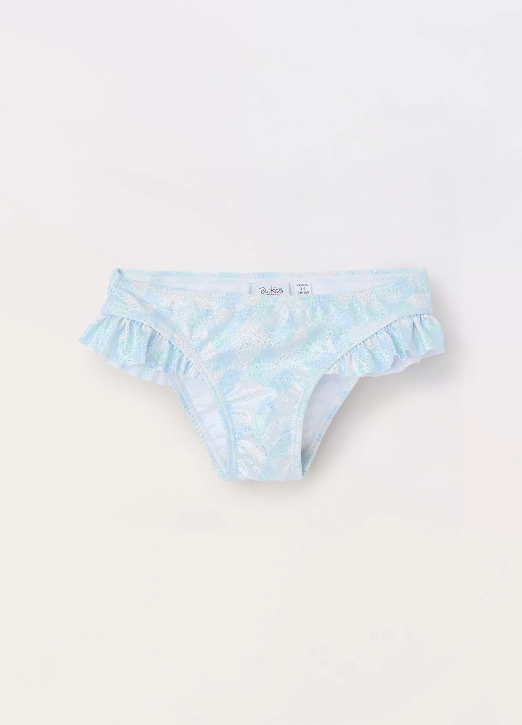 Blukids Costume slip con stampa bambina- Mare
