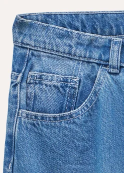 Blukids Denim balloon fit in puro cotone ragazzo- Jeans