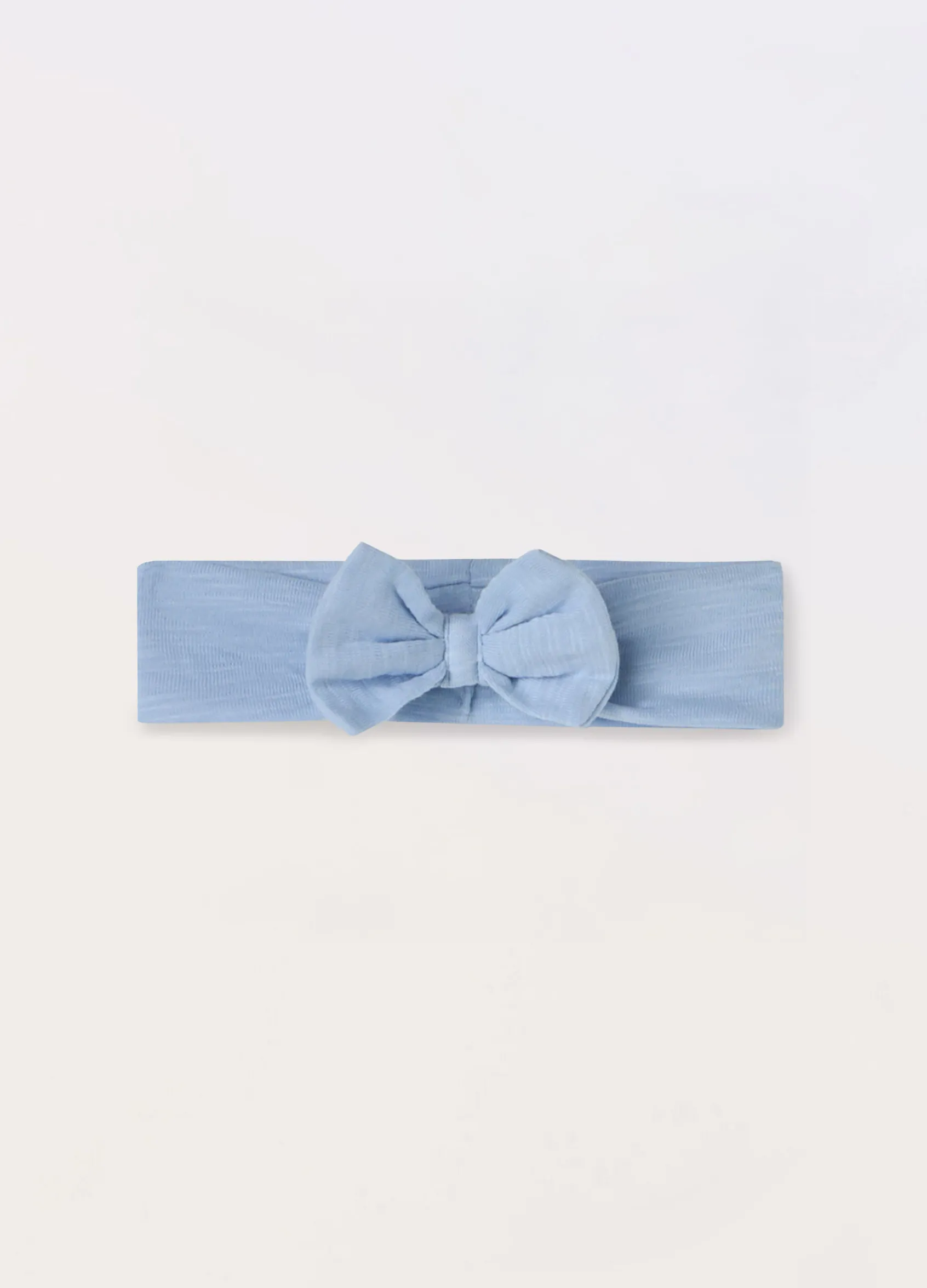 Blukids Fascetta per capelli in jersey di cotone stretch neonata- Accessori