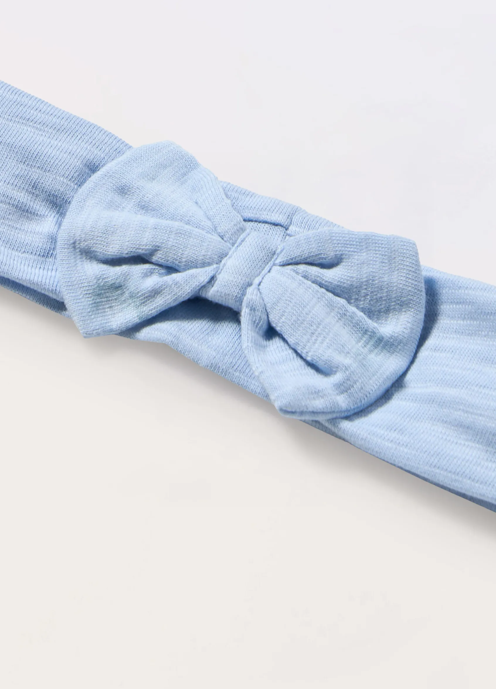 Blukids Fascetta per capelli in jersey di cotone stretch neonata- Accessori