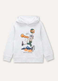 Blukids Felpa con cappuccio in cotone mélange bambino-Bambino Felpe