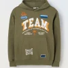 Blukids Felpa con cappuccio in misto cotone ragazzo- Felpe