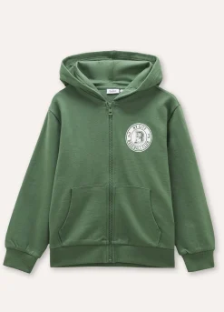 Blukids Felpa full zip in puro cotone bambino-Bambino Felpe