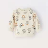 Blukids Felpa girocollo in french terry di puro cotone neonato- Felpe