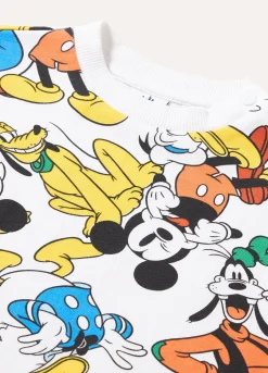 Blukids Felpa in cotone con stampa Disney neonato- Felpe