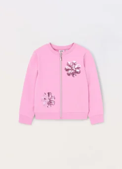 Blukids Felpa in french terry di cotone stretch bambina- Felpe