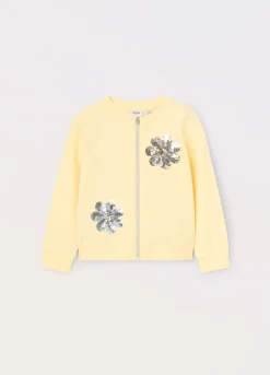 Blukids Felpa in french terry di cotone stretch bambina- Felpe