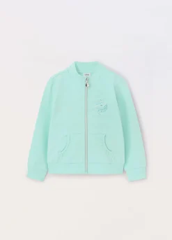 Blukids Felpa in french terry di cotone stretch bambina- Felpe