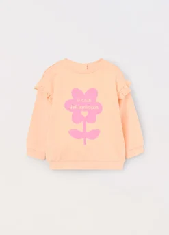 Blukids Felpa in french terry di puro cotone neonata- Felpe