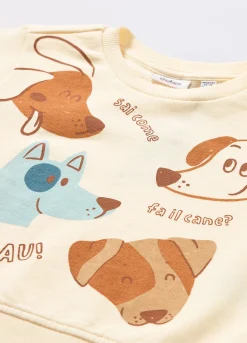 Blukids Felpa in french terry di puro cotone neonato- Felpe