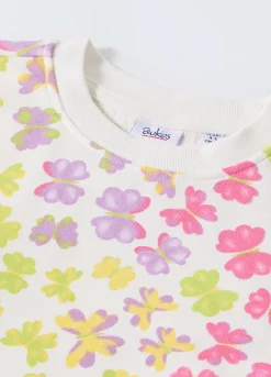 Blukids Felpa in french terry di puro cotone bambina- Felpe