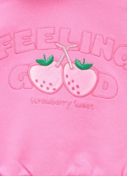 Blukids Felpa in misto cotone bambina- Felpe