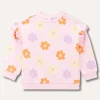 Blukids Felpa in puro cotone con rouches neonata- Felpe