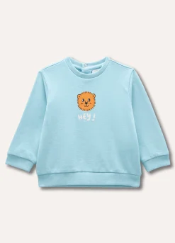 Blukids Felpa in puro cotone neonato- Felpe