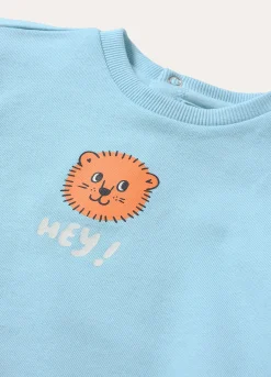 Blukids Felpa in puro cotone neonato- Felpe
