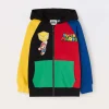 Blukids Felpa multicolor in puro cotone bambino-Bambino Felpe