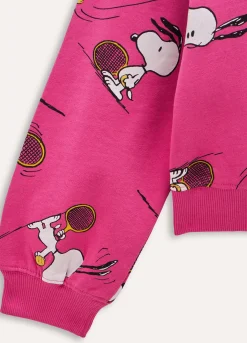 Blukids Felpa Snoopy in puro cotone ragazza- Felpe