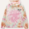 Blukids Felpa tie & dye con cappuccio ragazza- Felpe