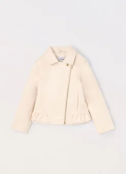 Blukids Giacca in eco pelle bambina- Giubbotti E Piumini