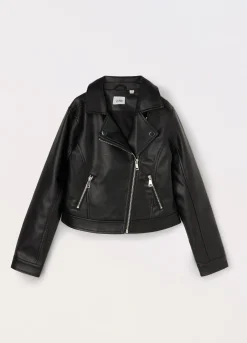 Blukids Giacca in eco pelle ragazza- Giubbotti E Piumini
