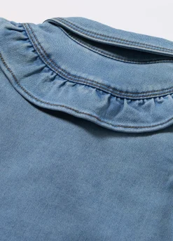 Blukids Giacca in french terry denim neonata- Cappotti E Giubbotti
