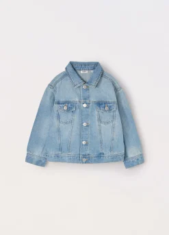 Blukids Giacca in rigid denim bambino-Bambino Giubbotti E Piumini