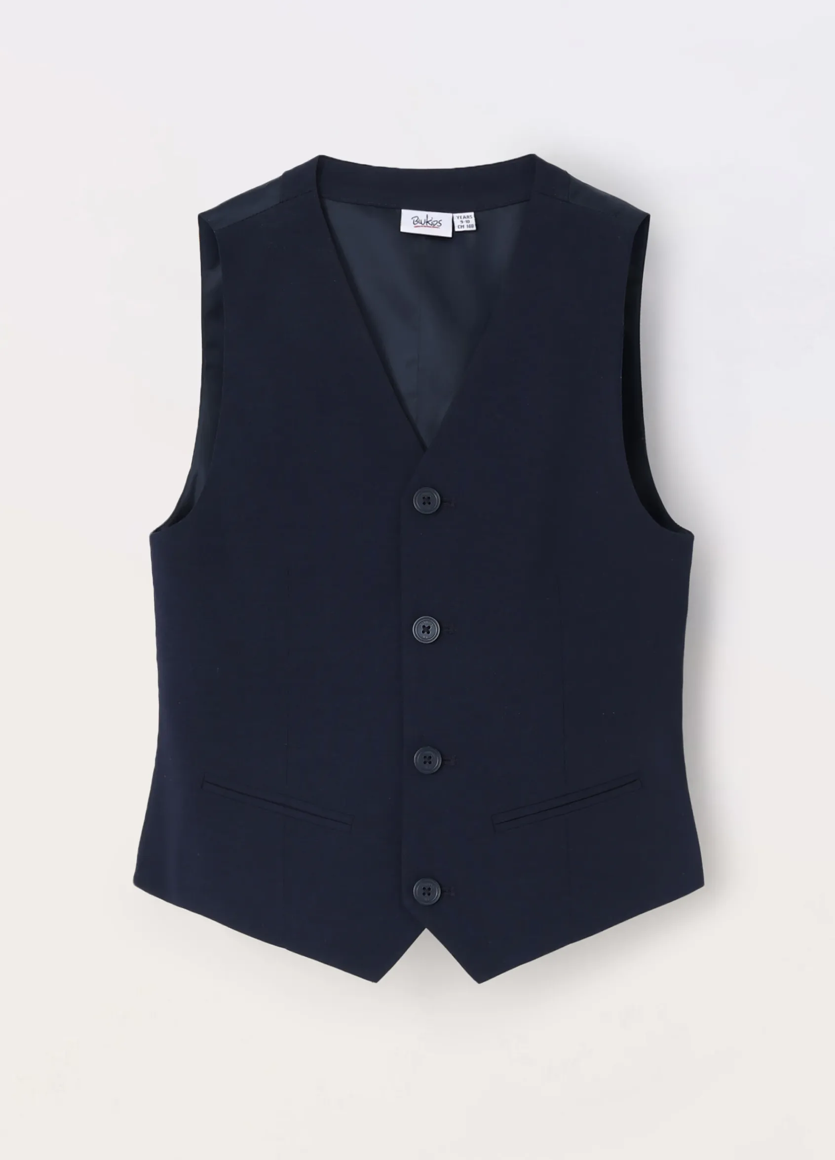Blukids Gilet misto lana ragazzo- Giubbotti E Piumini