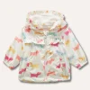 Blukids Giubbino con cappuccio e rouches neonata- Cappotti E Giubbotti
