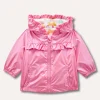 Blukids Giubbino con cappuccio e rouches neonata- Cappotti E Giubbotti