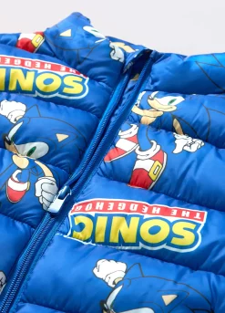 Blukids Giubbino smanicato con stampa Sonic bambino-Bambino Giubbotti E Piumini